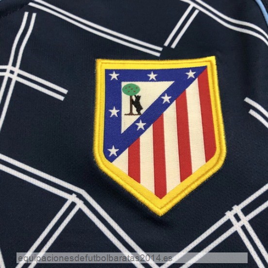 Nuevo 2ª Camiseta Atletico Madrid Retro 2004 Azul Baratas